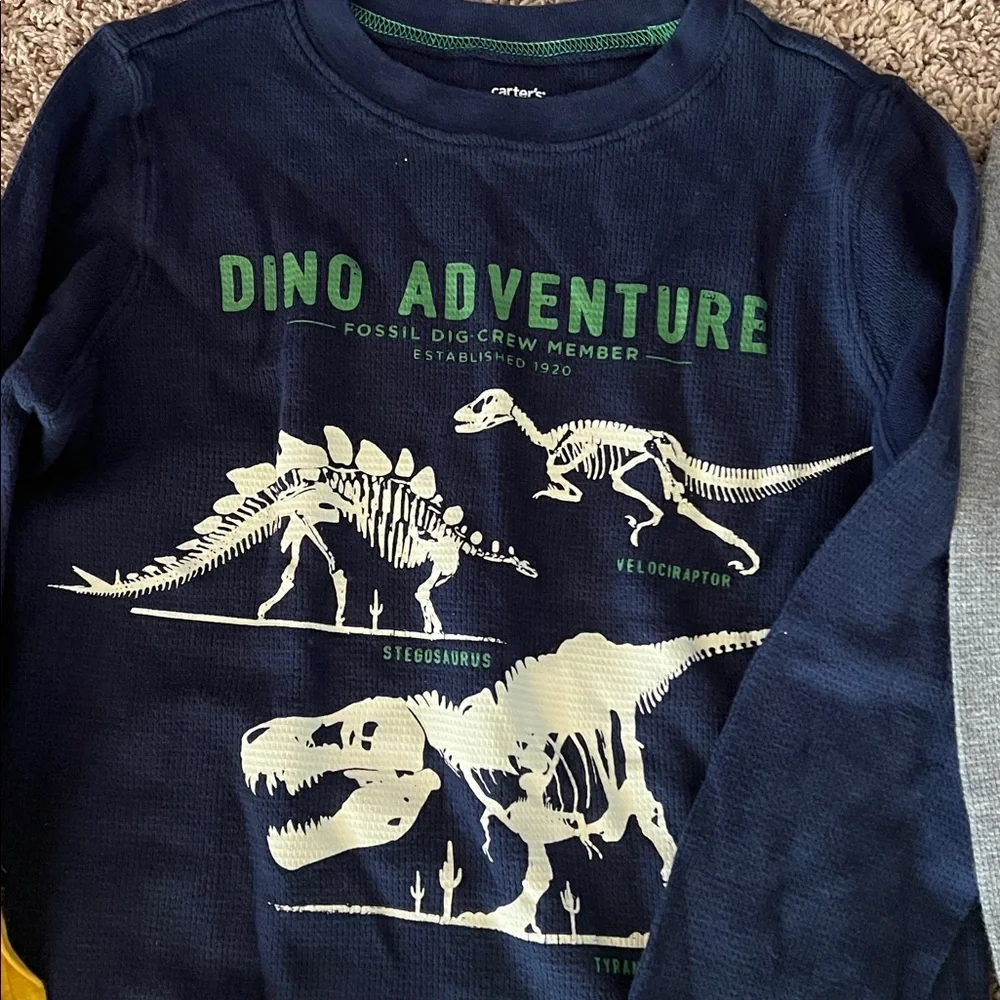 Kids Graphic Long Sleeve Shirts - Assorted Colors - Picture 6 of 11